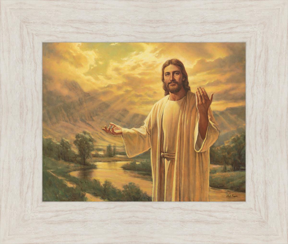 Come Follow Me By Del Parson - Inspirational Christian Wall Art for Home & Church Decor - Perfect for Living Rooms, Bedrooms & Sunday School Classrooms