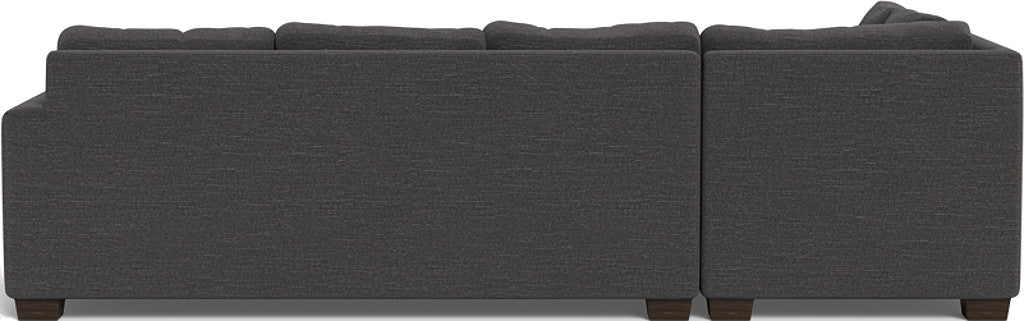 Track 121 Left Chaine Sleeper Sectional Sofa - Modern L-Shaped Convertible Couch with Pull-Out Bed - Perfect for Small Spaces, Living Rooms & Guest Rooms