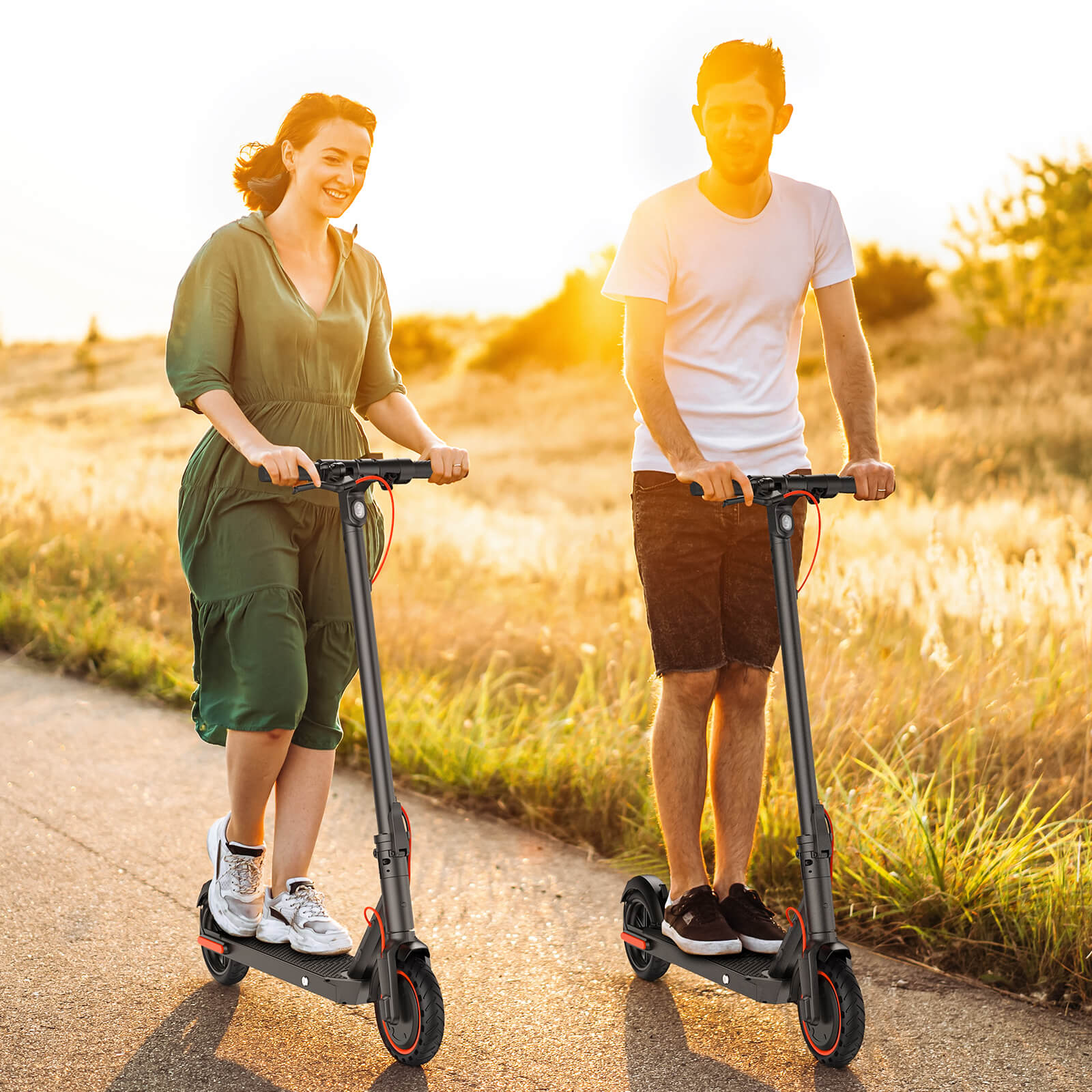 Hiboy S2R Refurbished Electric Scooter for Adults - 350W Motor, 18.6MPH & 17 Mile Range - Commuter Electric Scooter for Urban Travel, Campus & Last-Mile Transportation