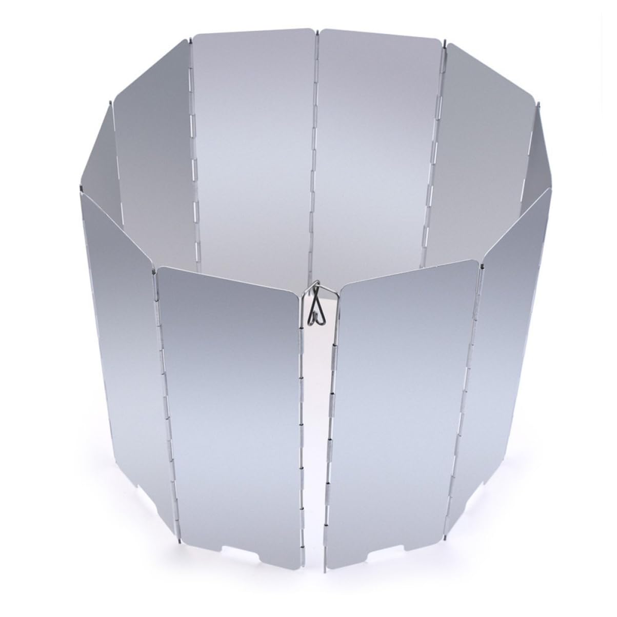 Sosoport 3-Piece Foldable Camping Stove Windshield - Portable Wind Shield for Outdoor Picnic Cooker, Camping Windscreen, Wind Protector for Camping Stove, Perfect for Hiking, Backpacking & BBQ