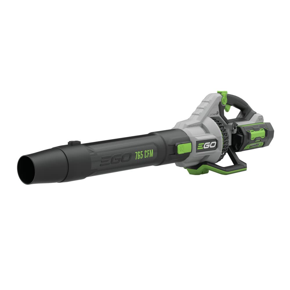 EGO Power+ LB7654 56V Cordless Leaf Blower - 765 CFM Variable Speed, 5.0Ah Battery & Charger Included, Shoulder Strap - Perfect for Yard Cleanup, Driveway Clearing & Outdoor Maintenance