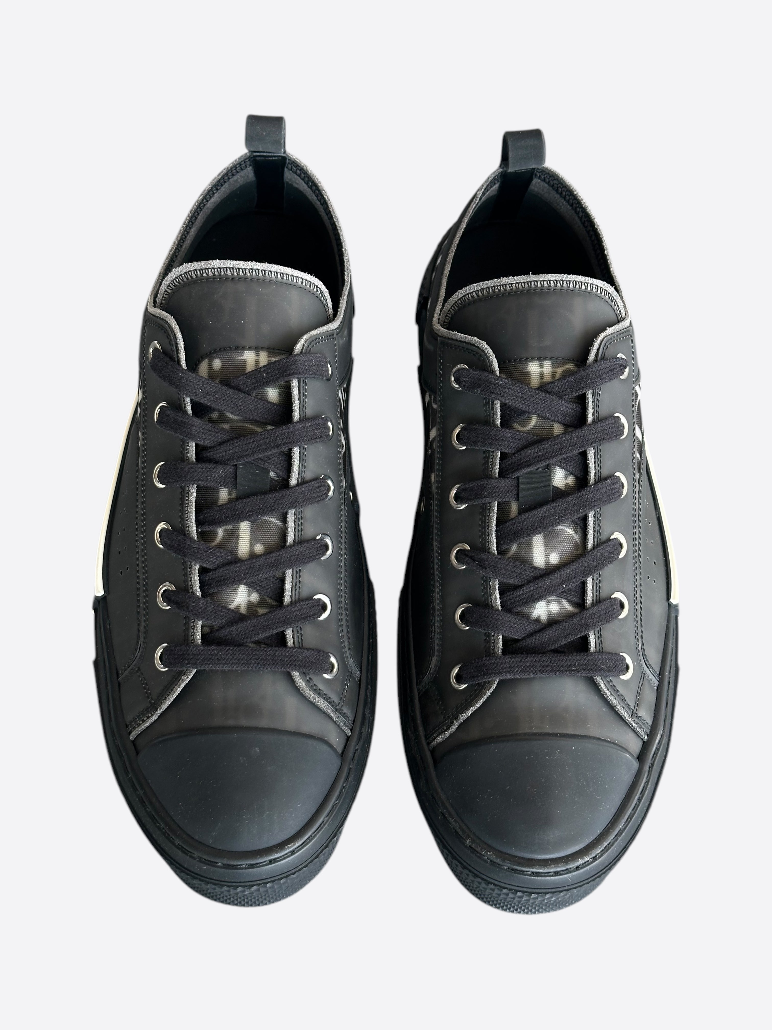 Dior Black & White Oblique B23 Low Top Sneakers for Men - Luxury Designer Casual Shoes | Perfect for Streetwear, Office & Everyday Fashion