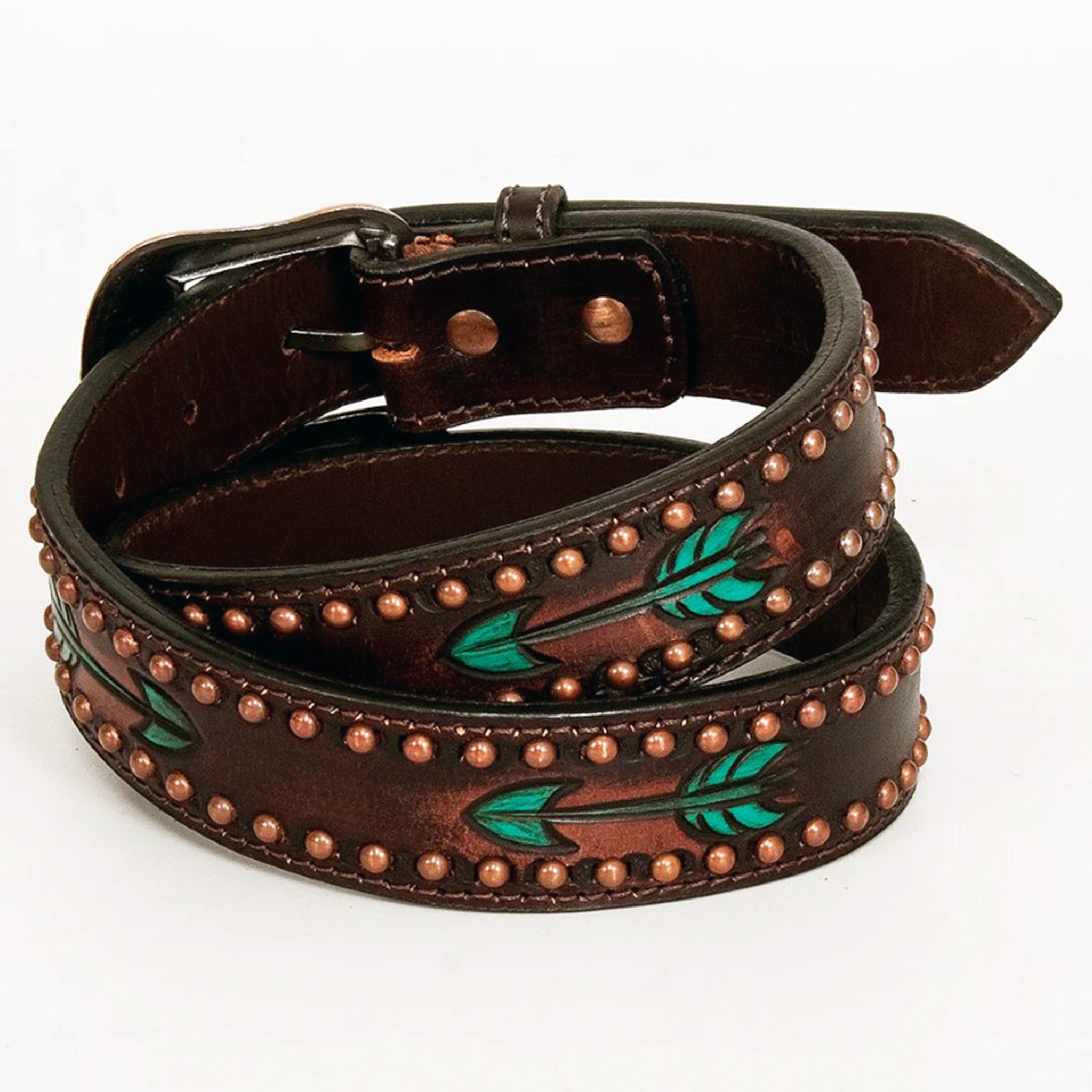 American Darling Women's Arrow & Stud Belt - Stylish Punk Rock Fashion Accessory for Jeans, Skirts & Outfits | Perfect for Concerts, Parties & Everyday Wear