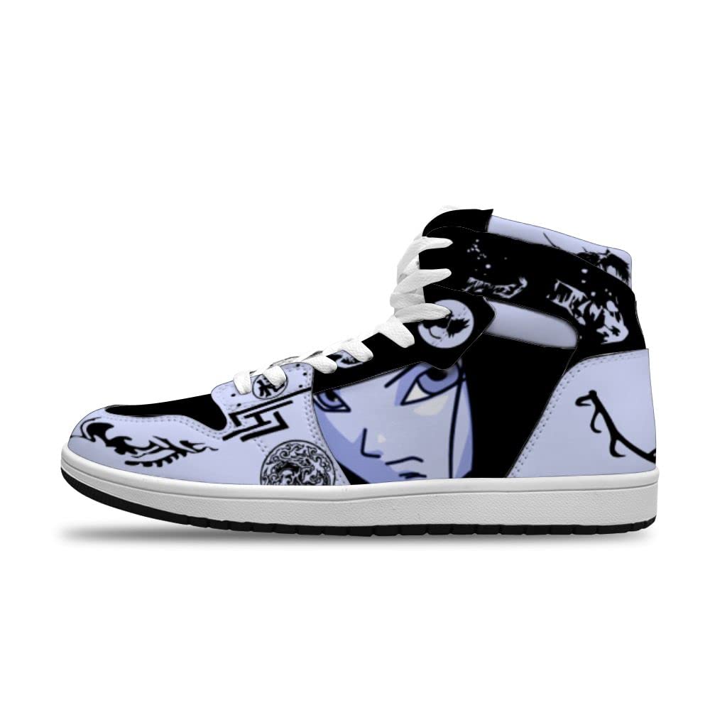 Custom Saiyan Anime Basketball Shoes for Men & Women - Trendy Sports Sneakers for Casual Wear, Gym, and Street Fashion