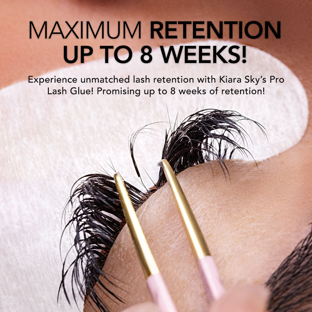 Professional Clear Eyelash Adhesive Glue - Long Lasting, Waterproof, Hypoallergenic for False Lashes - Perfect for Daily Wear, Special Occasions, and Makeup Artists