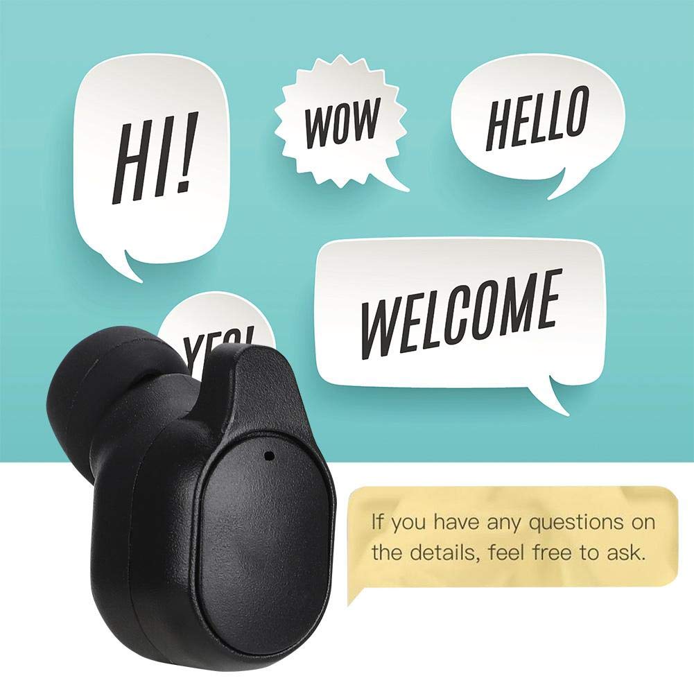 Smart Bluetooth Translator Earbud - Bluetooth 5.0 Wireless Language Translator Headset with Charging Case | Real-Time Translation for Travel, Business Meetings & Language Learning