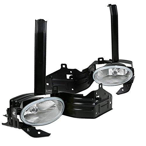 OEM Style Fog Lights for 2008-2010 Honda Accord 2-Door Coupe - Clear Lens Replacement - Perfect for Night Driving & Foggy Conditions