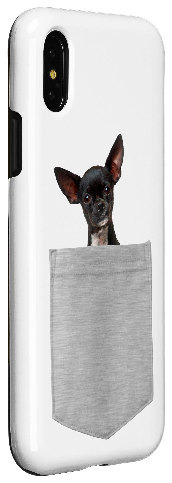 iPhone X/XS Chihuahua Dog Phone Case - Cute & Protective Cover for Your Pocket Pet | Perfect for Dog Lovers & Daily Use