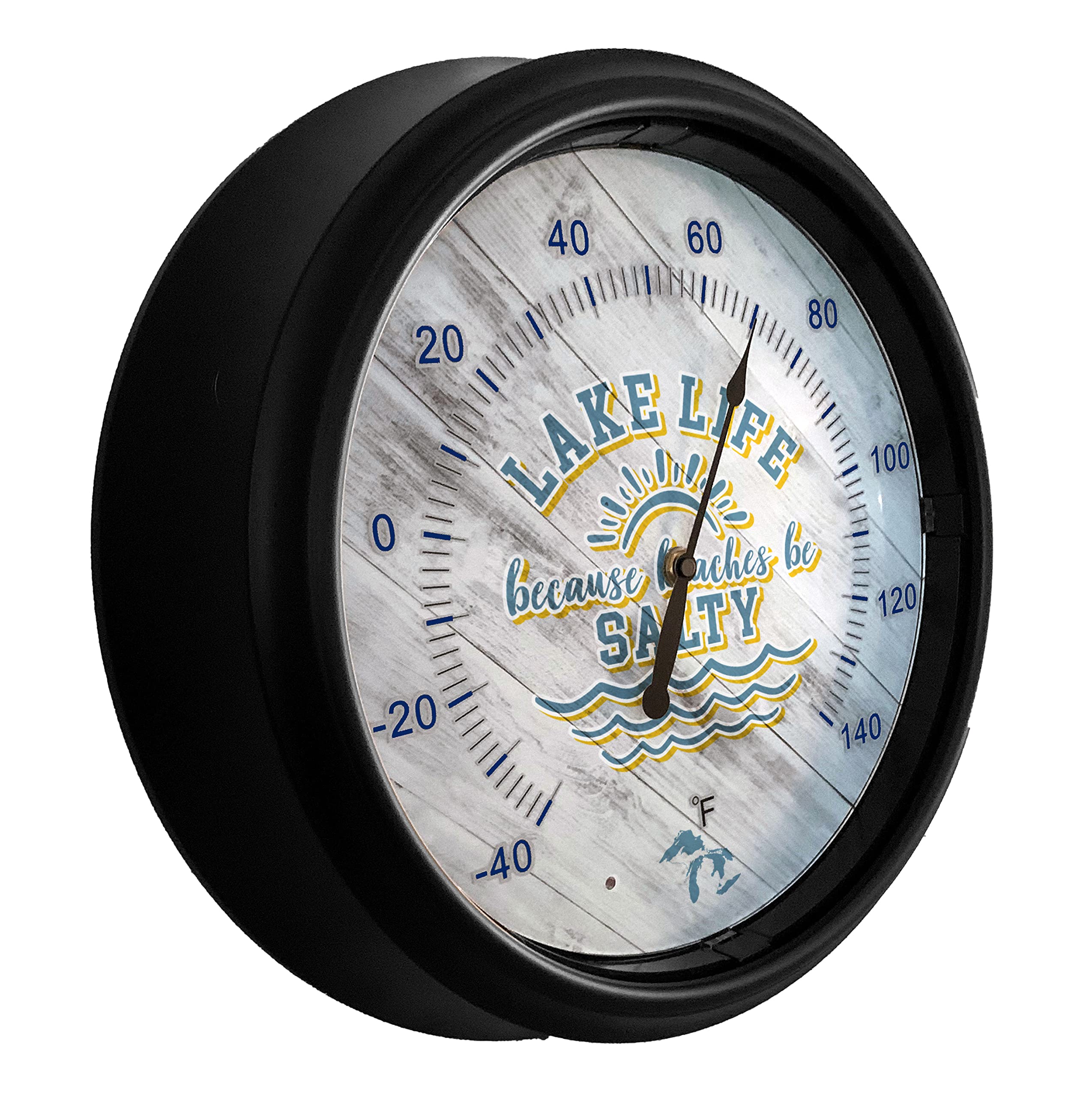 Seattle Kraken Indoor Outdoor LED Thermometer - Digital Temperature Gauge for Home, Office, Fridge, Freezer & Outdoor Use - Waterproof & Accurate Readings