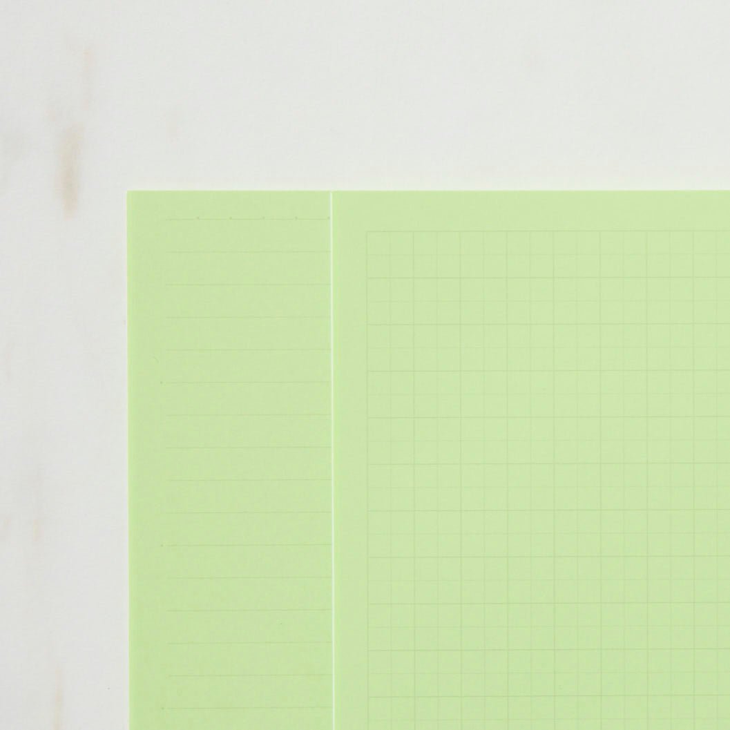 Eco-Friendly Easy on Eyes Green B5 Notebook - Premium Nakamura Printing & Binding for School, Office & Journaling