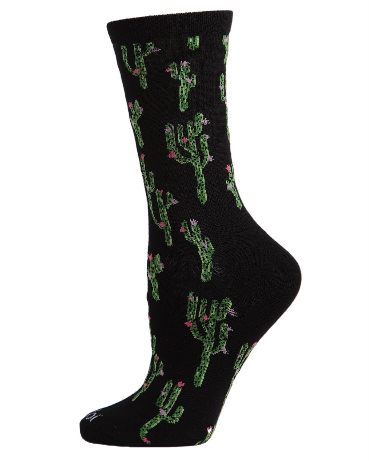 MeMoi Cactus Ryan Blend Crew Socks - Comfortable Cotton Ankle Socks for Men & Women - Perfect for Casual Wear, Gifts, and Outdoor Activities