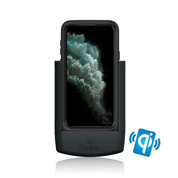 iPhone 11 Pro Wireless Charging Car Mount Holder - Compatible with OtterBox Defender Case | Secure Hands-Free Charging for Commuting & Road Trips