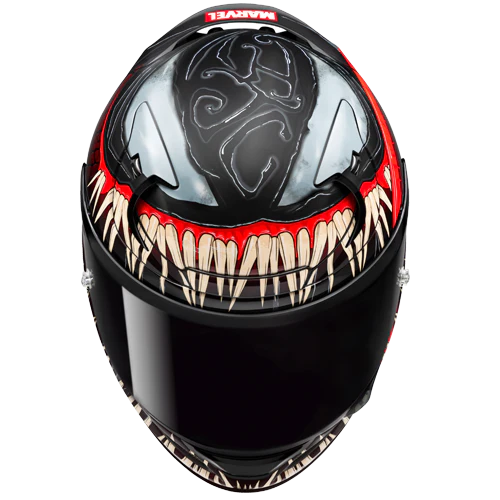 Rpha 12 Venom 3 Motorcycle Helmet - DOT Certified Full Face Helmet for Men & Women - Lightweight & Ventilated for Comfort - Ideal for Street Biking, Racing & Commuting