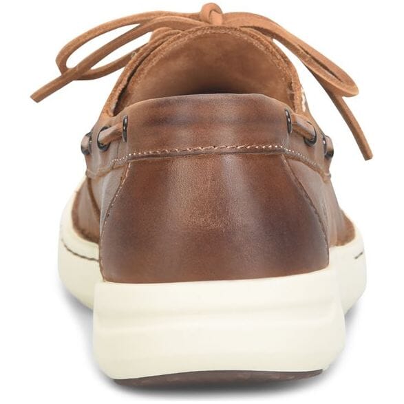 BORN MARINER 3-Eye Men's Leather Boat Shoes - Classic Deck Shoes for Sailing, Casual Wear & Outdoor Activities