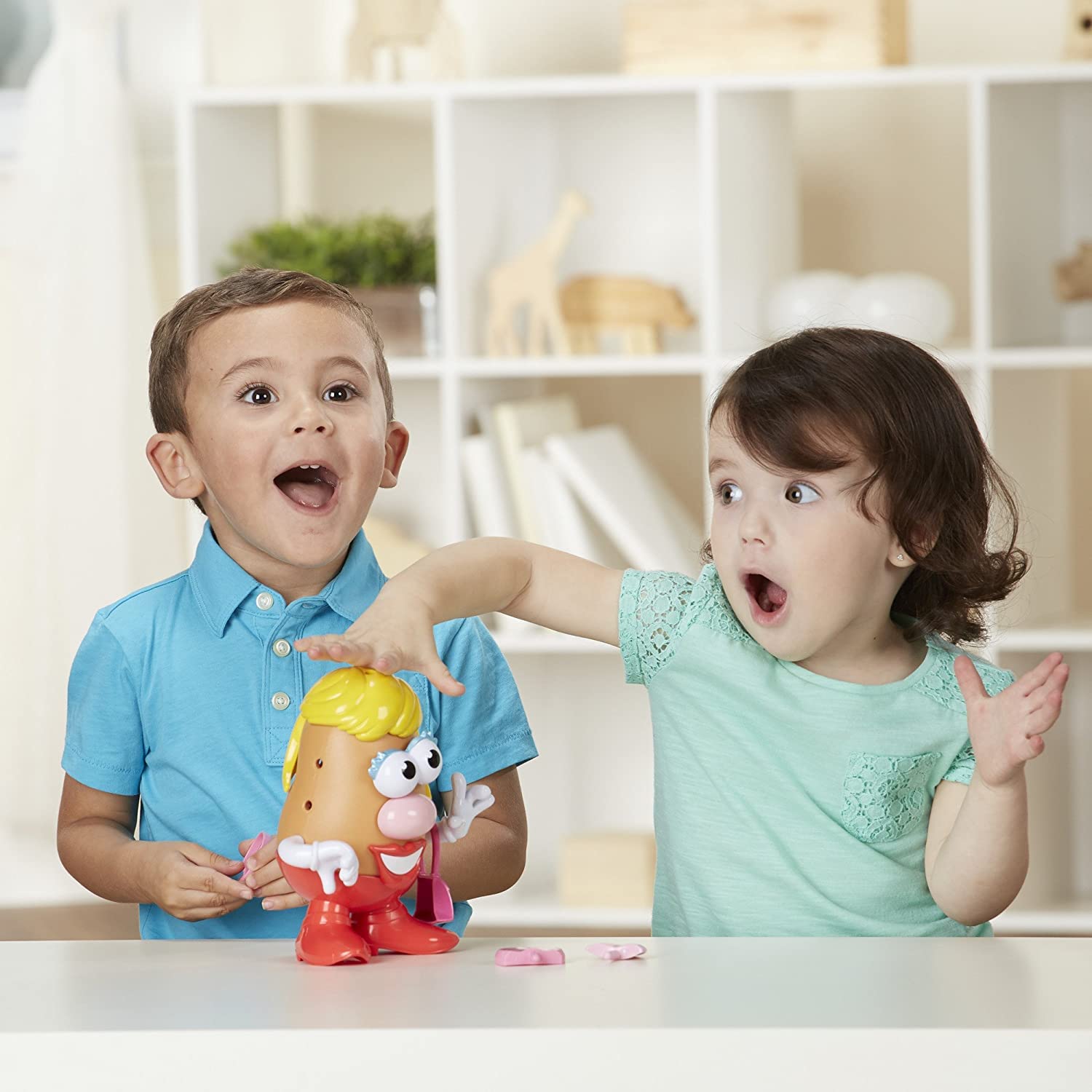 Mr & Mrs Potato Head Toy Set - 2 Pack Fun Family Potato Head Figures for Kids | Perfect for Pretend Play, Birthday Gifts & Family Game Nights