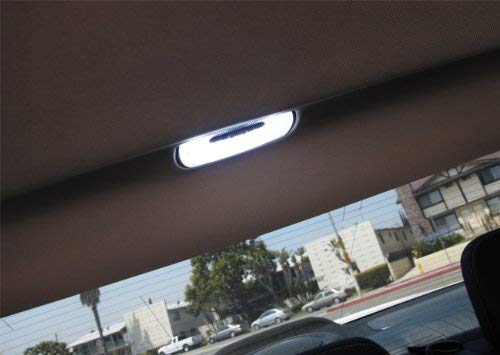 iJDMTOY Ultra Bright Xenon White LED Panel Lights - 3 PCS 57-SMD Interior Lights Kit for Honda Accord, Civic, CR-V, Insight & Acura TSX | Perfect for Night Driving & Car Interior Upgrade