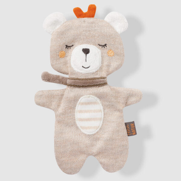 FehnNATUR Crinkle Teddy Sensory Toy for Babies - Soft Plush Animal with Crackling Sound for Infant Development, Autism & Tactile Stimulation - Perfect for Playtime, Learning & Sensory Exploration