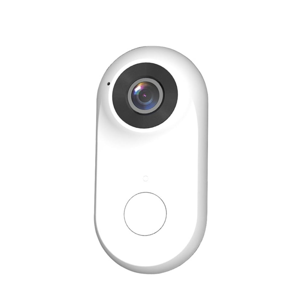 Komdndht 2MP WiFi Sports Action Camera - HD 1080P Magnetic Mount Mini Camera for Outdoor Riding, Hiking, Cycling, Skiing & Adventure | Waterproof & Reusable with 32GB Memory Card | Easy to Use Compact Design (White) - Perfect for Capturing Action Shots, Vlogging & Extreme Sports
