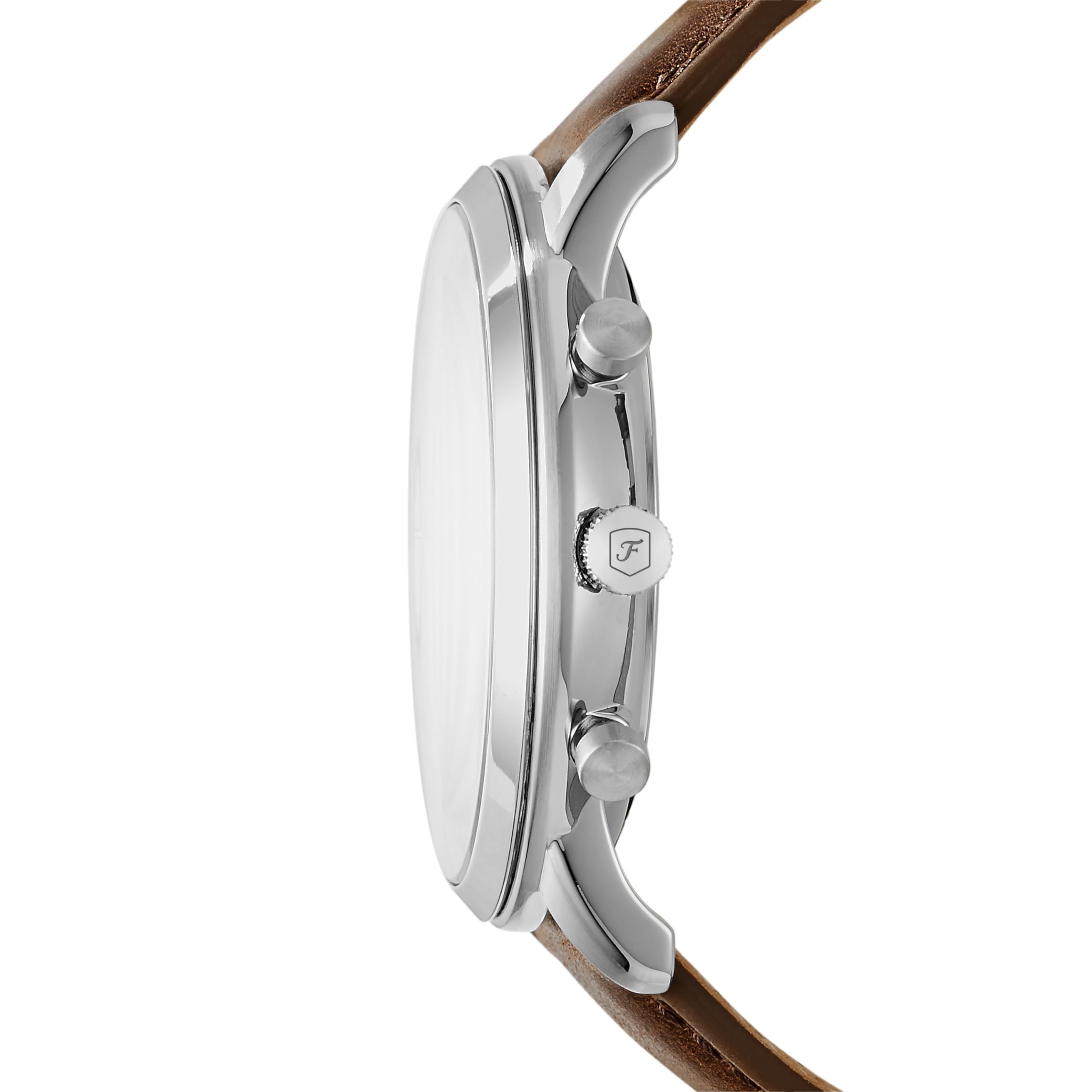 Fossil Men's Neutra Chronograph Watch - Stainless Steel & Leather Strap, Quartz Movement | Casual, Business & Formal Wear for Everyday Style
