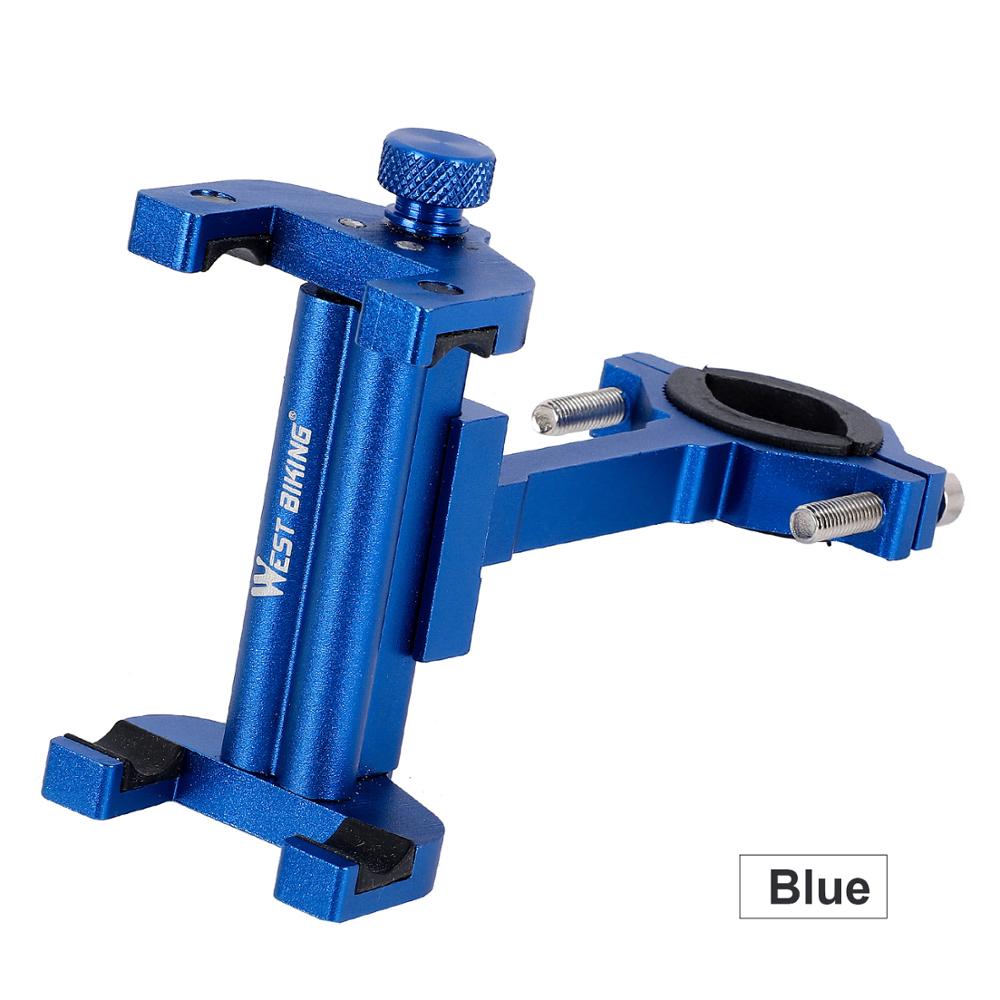 Adjustable Aluminum Alloy Bicycle Phone Holder - Non-Slip MTB Bike Phone Mount for Cycling, Commuting & Outdoor Sports Accessories