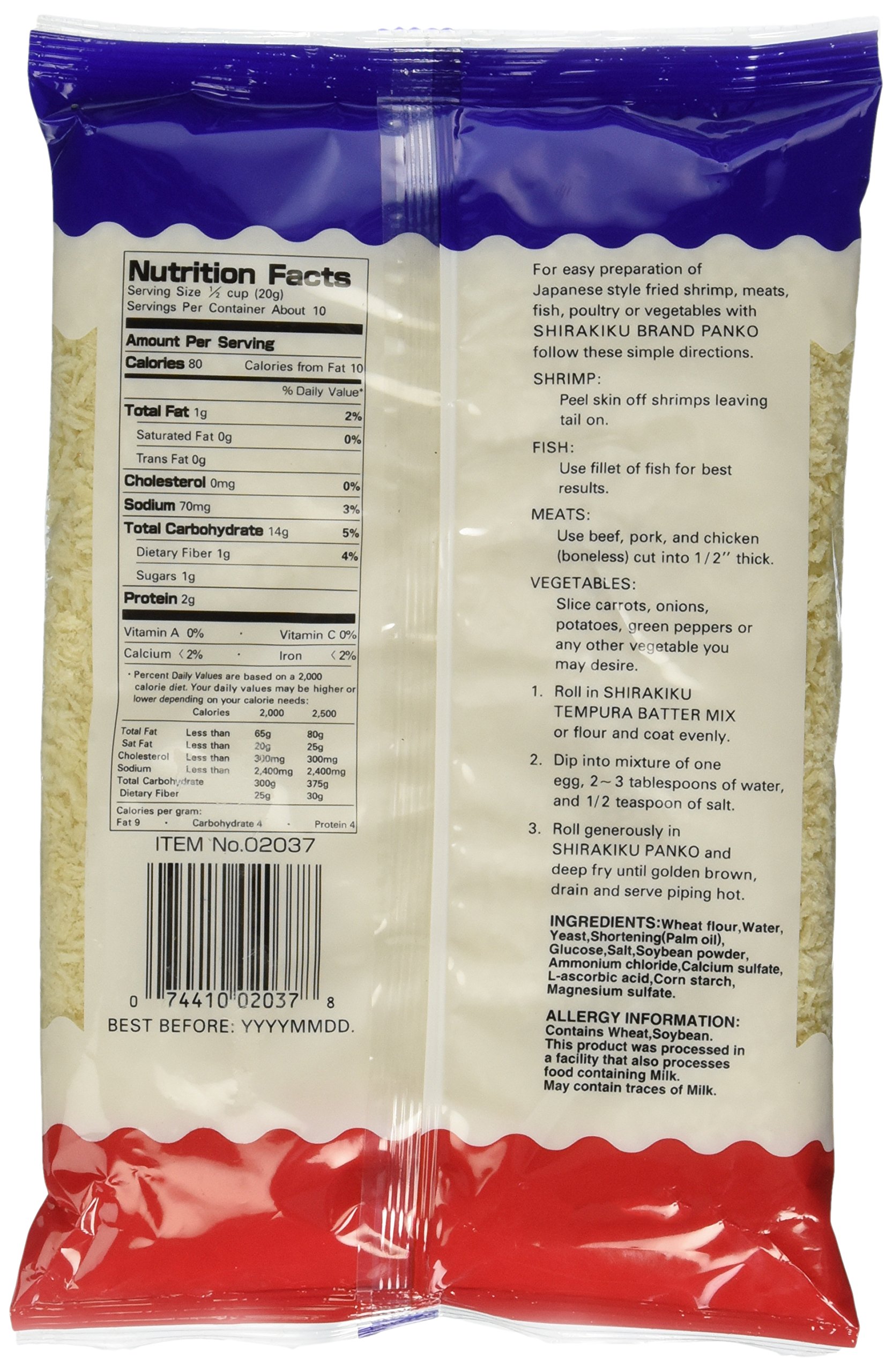 Premium Panko Bread Crumbs - Japanese Style Flaky Coating for Fried Chicken, Shrimp Tempura & Crispy Tonkatsu - Perfect for Air Fryer & Deep Frying