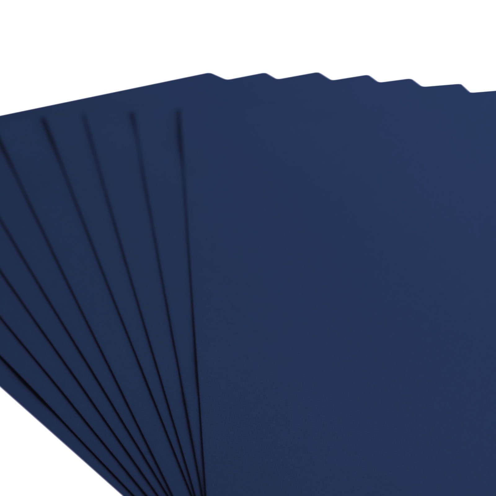 Vaessen Creative Florence Smooth Cardstock - 216gsm Maritime Blue, 10 Sheets A4 Size for Scrapbooking, Card Making, Die Cutting & Paper Crafts | Perfect for Wedding Invitations, DIY Projects & Home Decor
