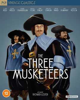 Three Musketeers Blu-ray Movie | Classic Adventure Film in HD | Perfect for Movie Nights & Home Theater Collections