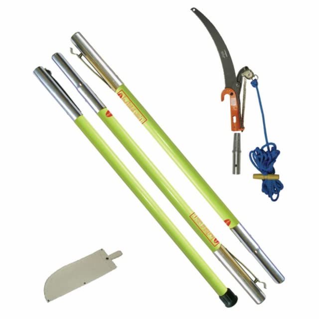 Jameson JE-11K Foam Core Line Clearance Kit with Pruner and Saw Blade - Professional Tree Trimming Tools for Landscaping, Gardening & Outdoor Maintenance