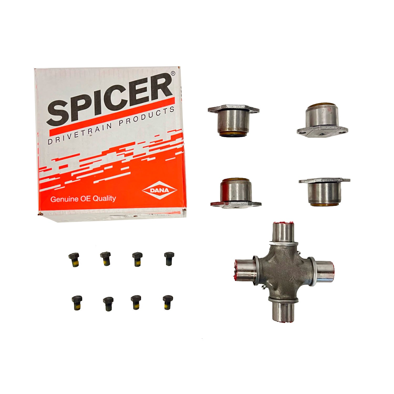 Dana Spicer 5-280X U-Joint for 1710 Series - Heavy Duty Universal Joint Replacement for Trucks, SUVs, and Off-Road Vehicles - Perfect for Driveshaft Repairs and 4x4 Upgrades