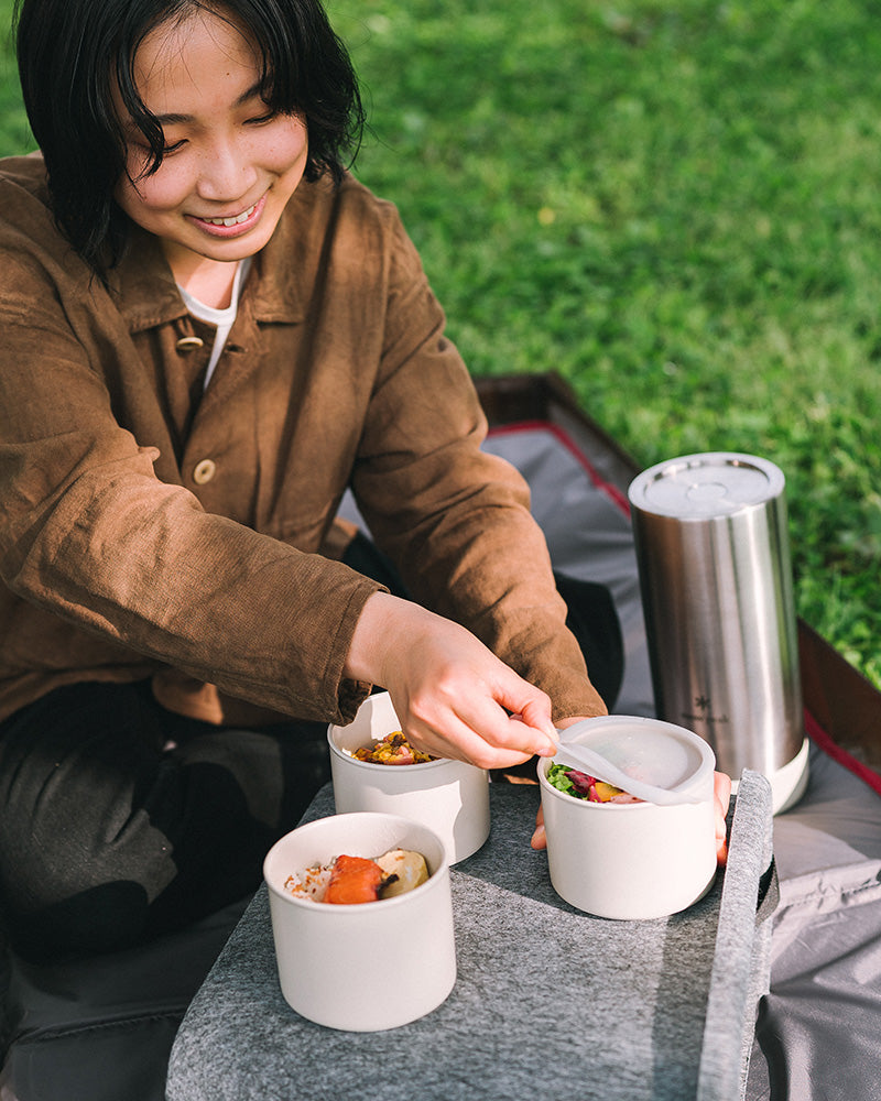 Premium Tobachi Medium White Ceramic Bowl - Perfect for Serving Salads, Soups & Rice in Restaurants & Home Dining
