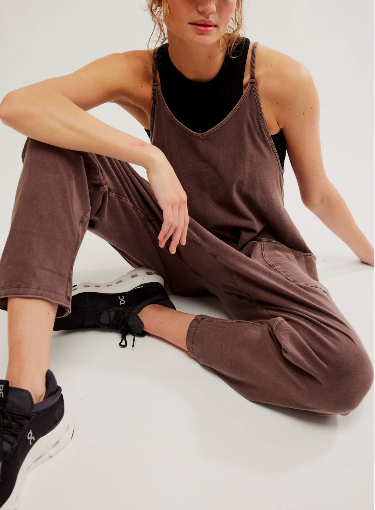 Free People Hot Shot Onesie - Women's Stylish & Comfortable Jumpsuit for Casual Wear, Lounge & Outfits
