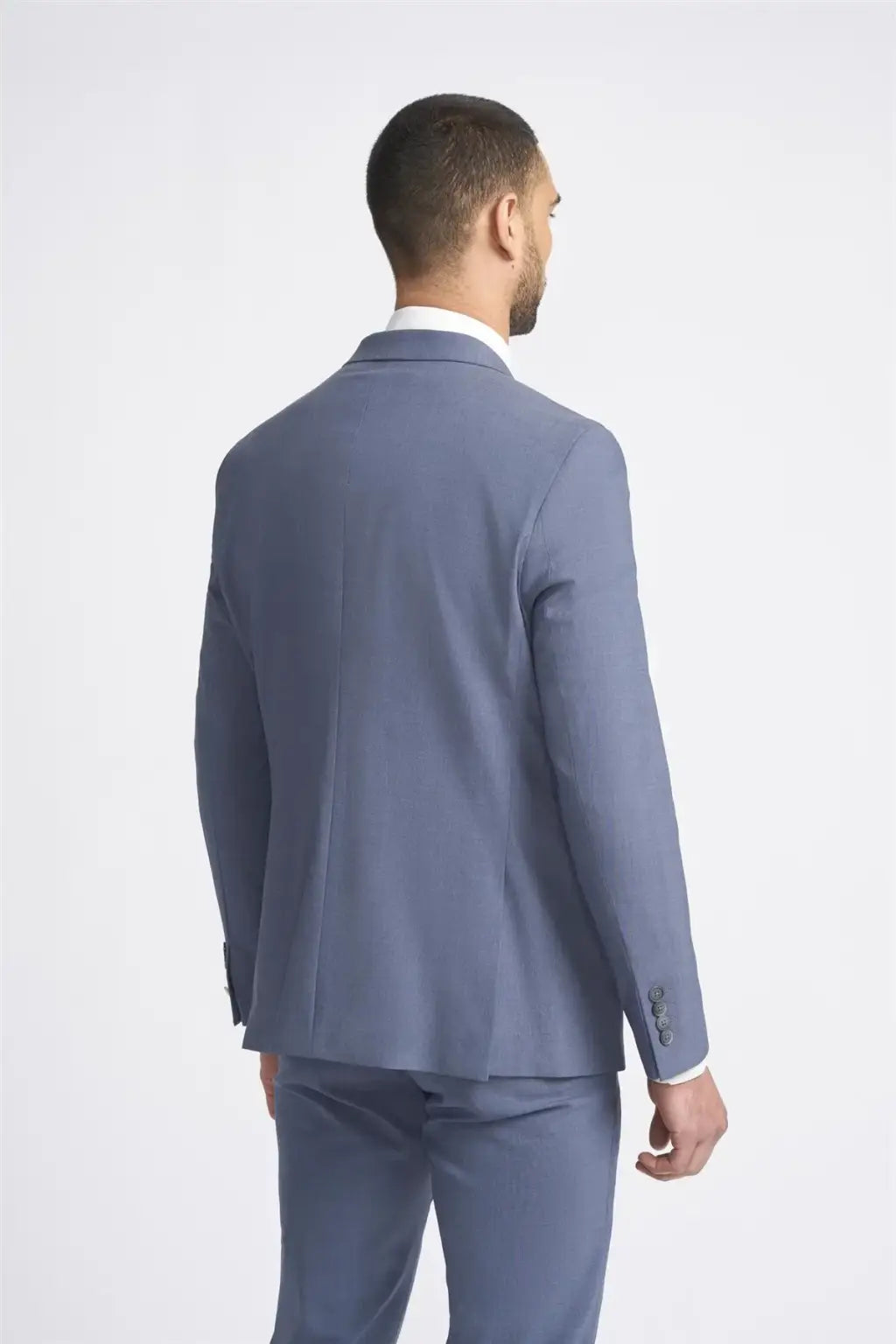 Victorious Double Breasted Dove Blazer by Cavani | Premium Men's Formal Suit Jacket | Perfect for Business Meetings, Weddings & Special Occasions