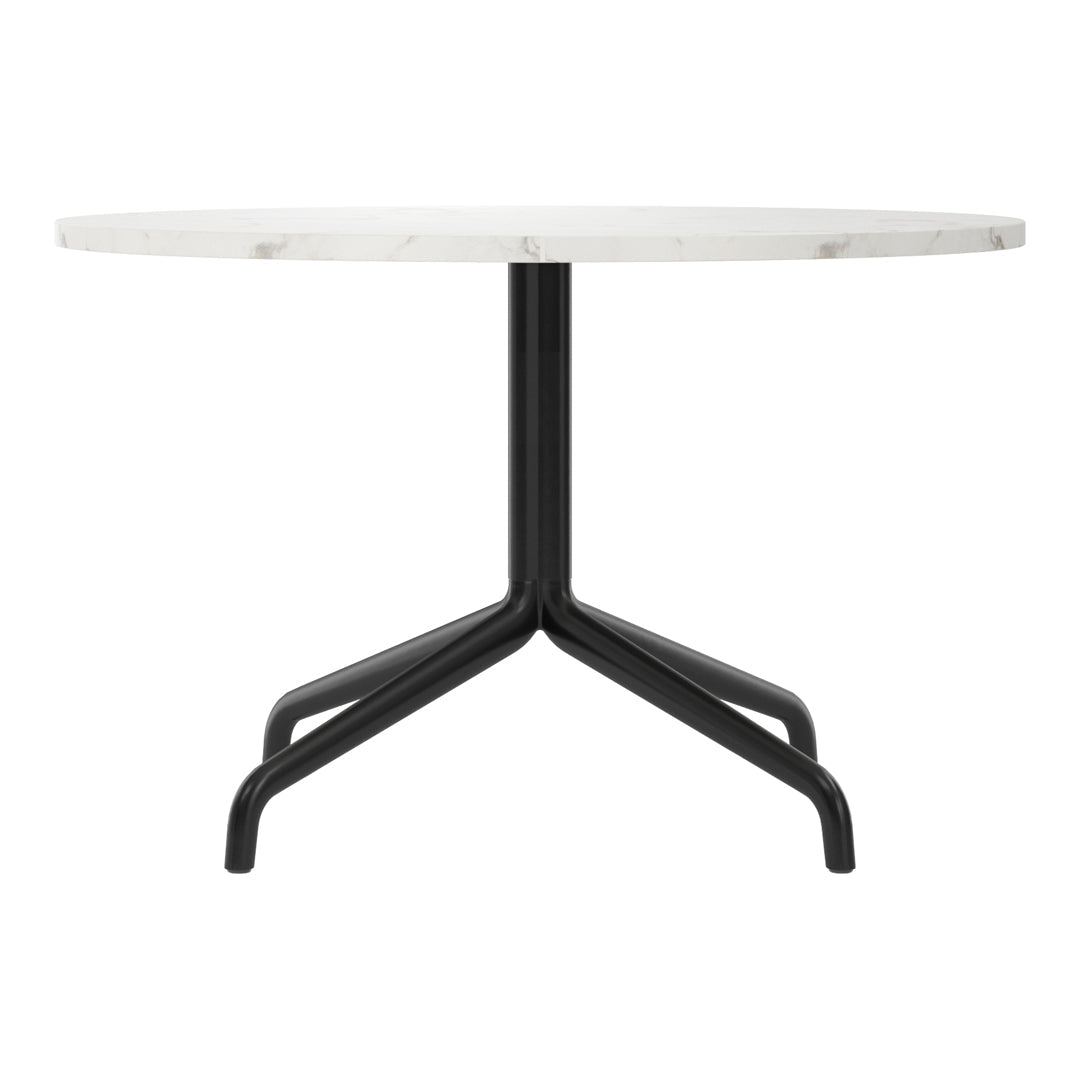 Harbour Column Lounge Table - Round Star Base Design for Living Room, Patio, or Outdoor Dining Area