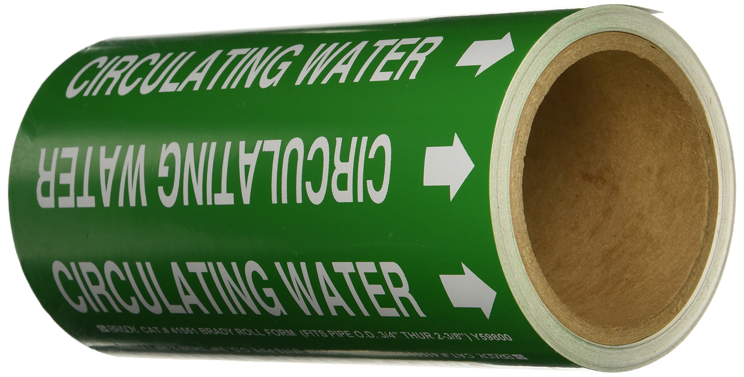 Brady 41551 Roll Form Pipe Markers, B-946, 8