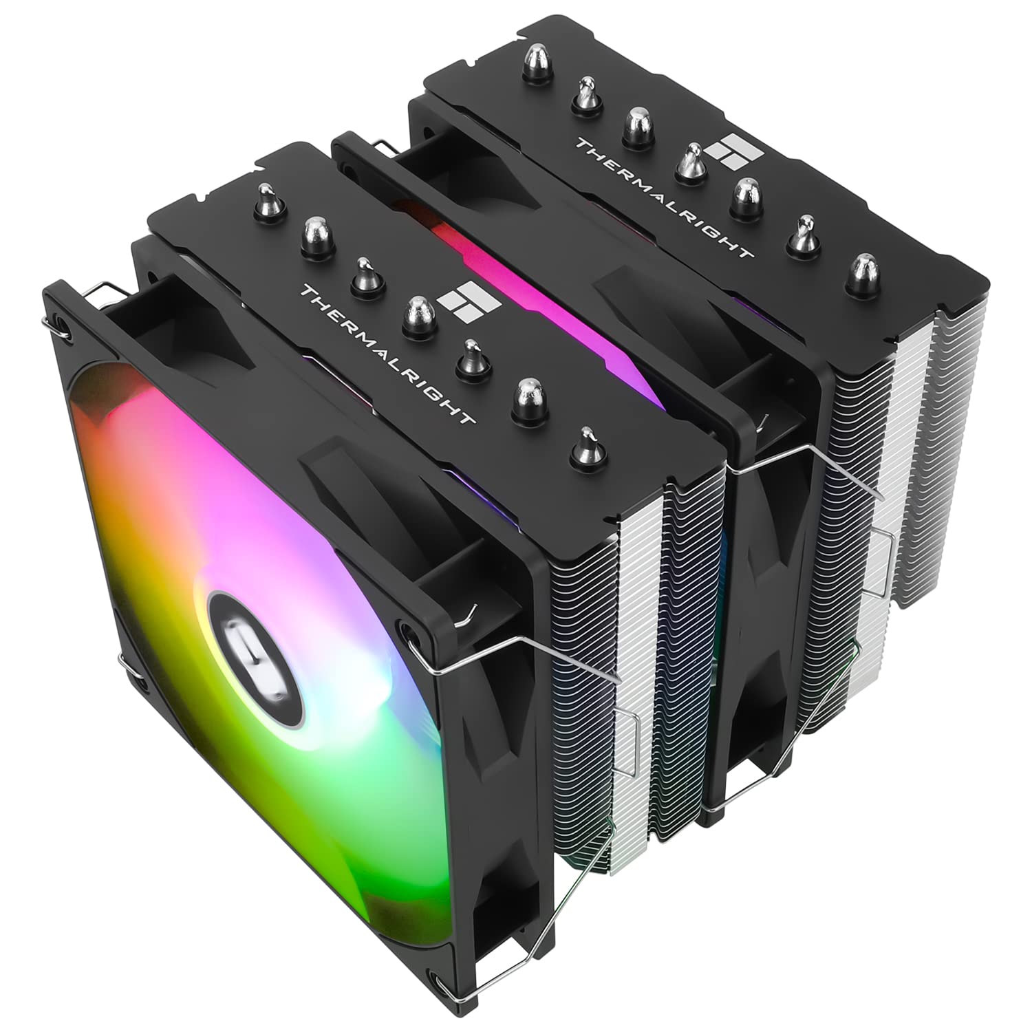 Thermalright Phantom Spirit 120 SE ARGB CPU Cooler - Compatible with Intel LGA 115X/1200/1700 & AMD AM4/AM5 Sockets - High Performance Cooling for Gaming PCs & Workstations