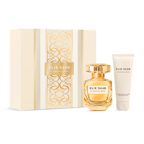 Elie Saab Lumiere 2-Piece Eau de Parfum Gift Set for Women - Luxury Floral Perfume Set, Perfect for Birthday, Anniversary & Valentine's Day Gifts