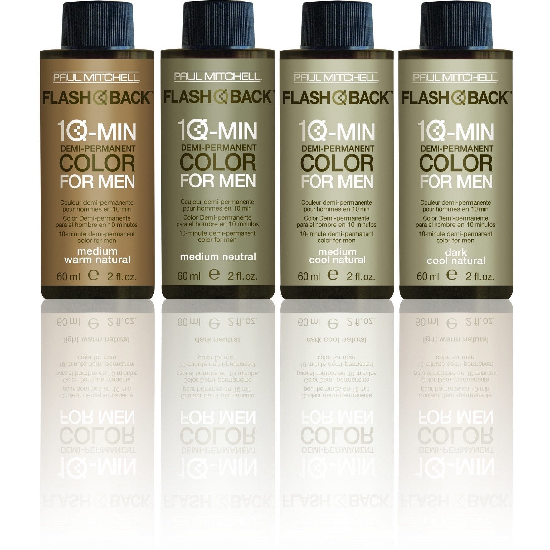 Paul Mitchell Flash Back Men's Color Restoring Shampoo - Revitalizes & Protects Hair Color - Perfect for Daily Use & Color-Treated Hair Care