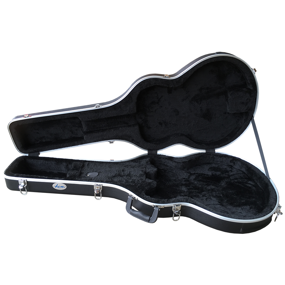 DCM SA2 ABS Deluxe Semi Acoustic Guitar Case - Premium Protection for Acoustic-Electric Guitars, Perfect for Gigging, Travel & Storage