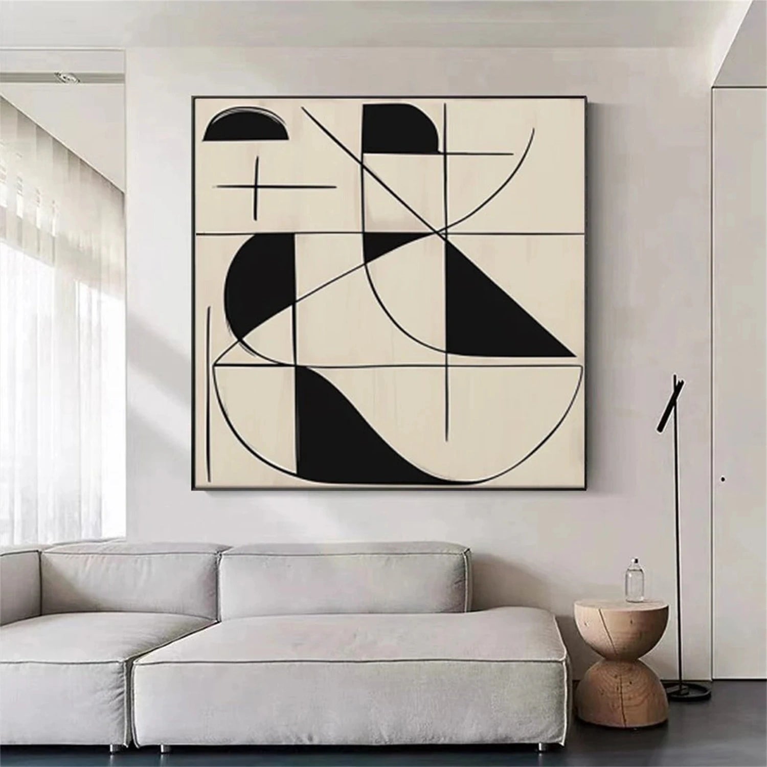Abstract Painting #AB 279 - Modern Wall Art for Home & Office Decor - Perfect for Living Room, Bedroom or Workspace