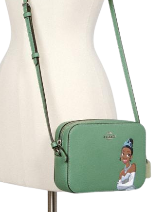 Coach Disney X Coach Mini Camera Bag With Tiana - Stylish Crossbody Purse for Women | Perfect for Travel, Date Night & Everyday Use