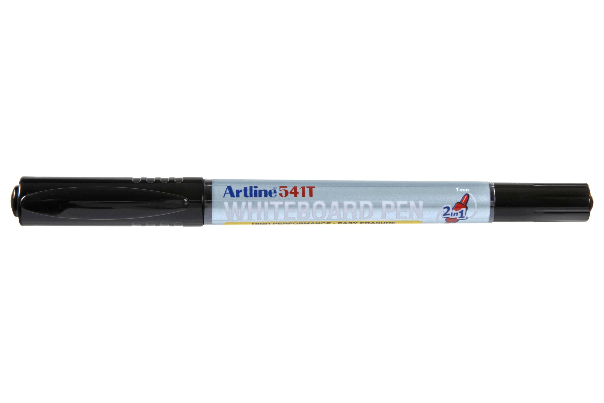 Artline 541T Whiteboard Marker - Fine Dual Tip Black (12-Pack) - Ideal for Office, Classroom & Home Use - Dry Erase Markers for Whiteboards, Glass & More