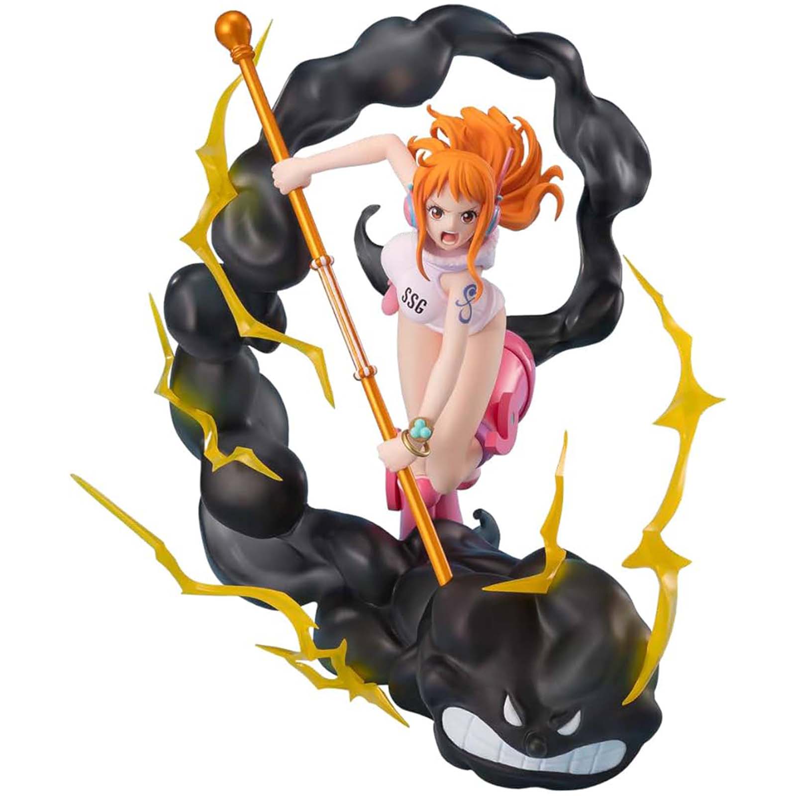 Bandai One Piece Tamashii Nations Nami Lighting Blast Figuarts Zero Action Figure - Anime Collectible for Display & Gaming Room Decor