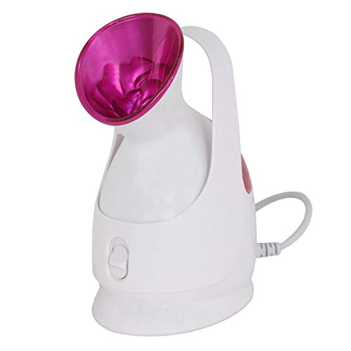 JELLEX Nano-Cure Facial Steamer & Medical Steam Inhaler - Portable Vaporizer with Nano-Ionic Technology for Skin Care & Sinus Relief - Perfect for Home Spa & Respiratory Therapy (Multicolor)