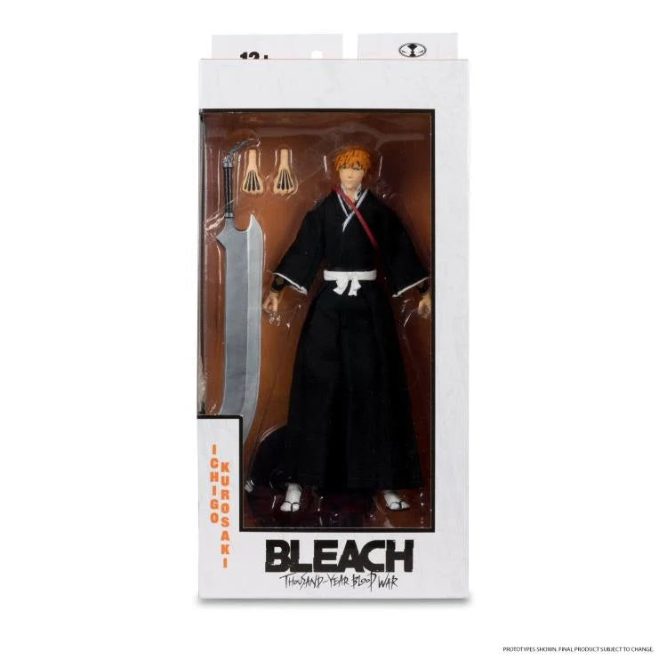 Ichigo Kurosaki Action Figure - Bleach: Thousand-Year Blood War Anime Collectible by McFarlane Toys - Perfect for Anime Fans, Display & Gift Giving