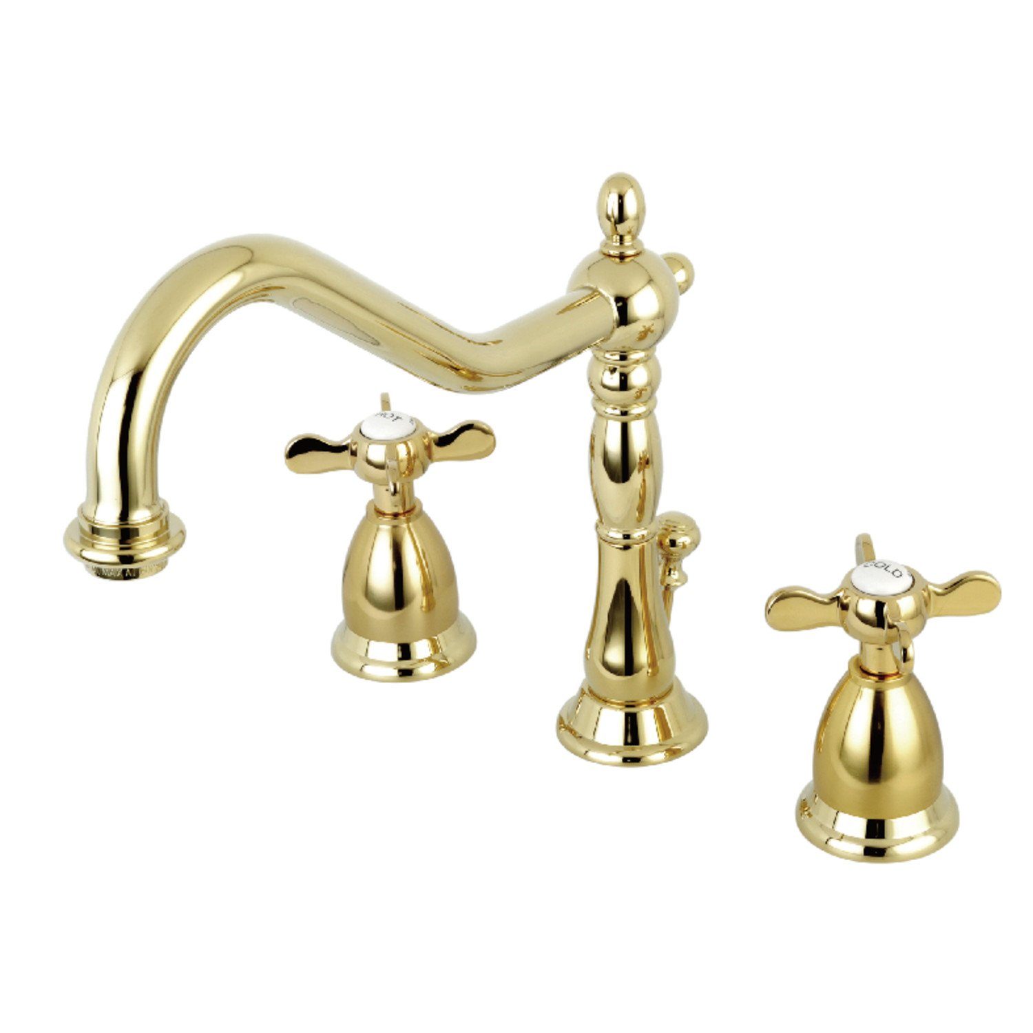 Essex Two Handle 3 Hole Widespread Bathroom Faucet with Brass Pop-Up Drain - Perfect for Modern Vanities & Bathroom Renovations