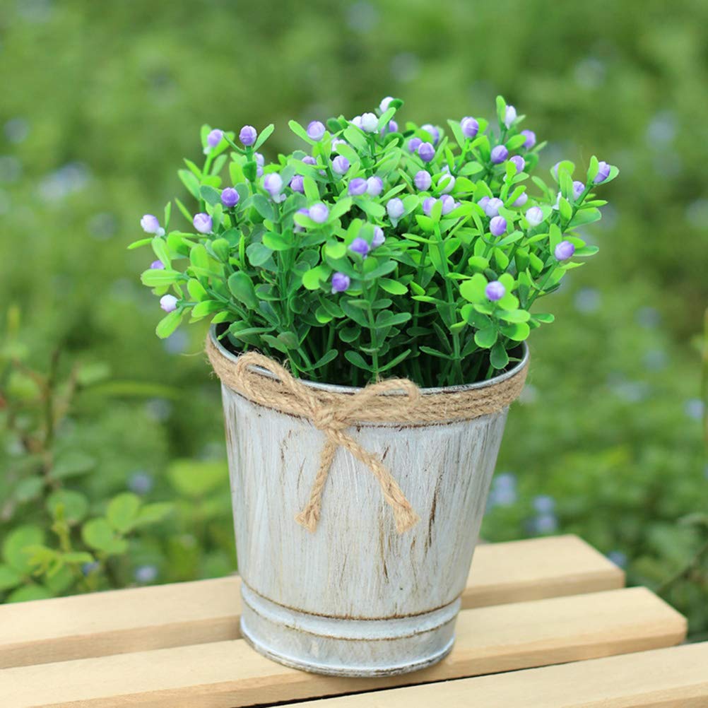 Cabilock Iron Vase - Decorative Metal Pot for Home & Garden Decor - Perfect for Floral Arrangements, Centerpieces, and Rustic Home Decor