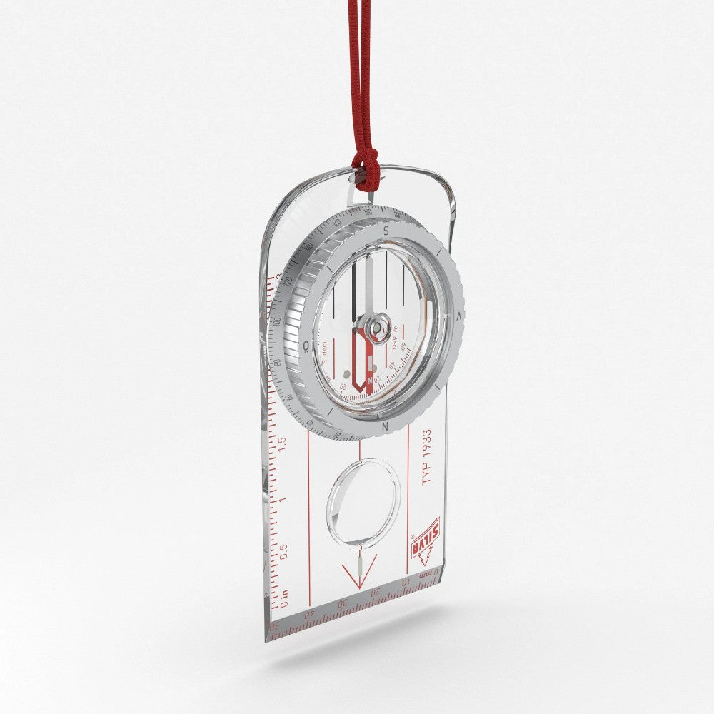 Silva Compass Type 1933 - Premium Outdoor Navigation Tool for Hiking, Camping & Survival | Durable Military-Grade Orienteering Compass