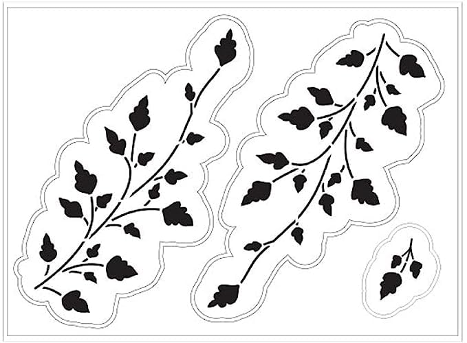 Beautiful Stem Art Hand Designs Temporary Tattoo - Henna Inspired Stickers & Stencils for Women & Girls - Perfect for Festivals, Weddings & Boho Parties
