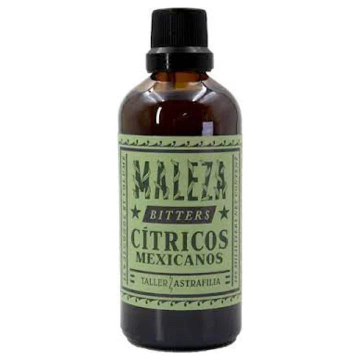 Maleza Mexican Citrus Bitters 100ml - Premium Cocktail Bitters for Margaritas, Palomas & Mixology - Perfect for Home Bars & Professional Bartenders