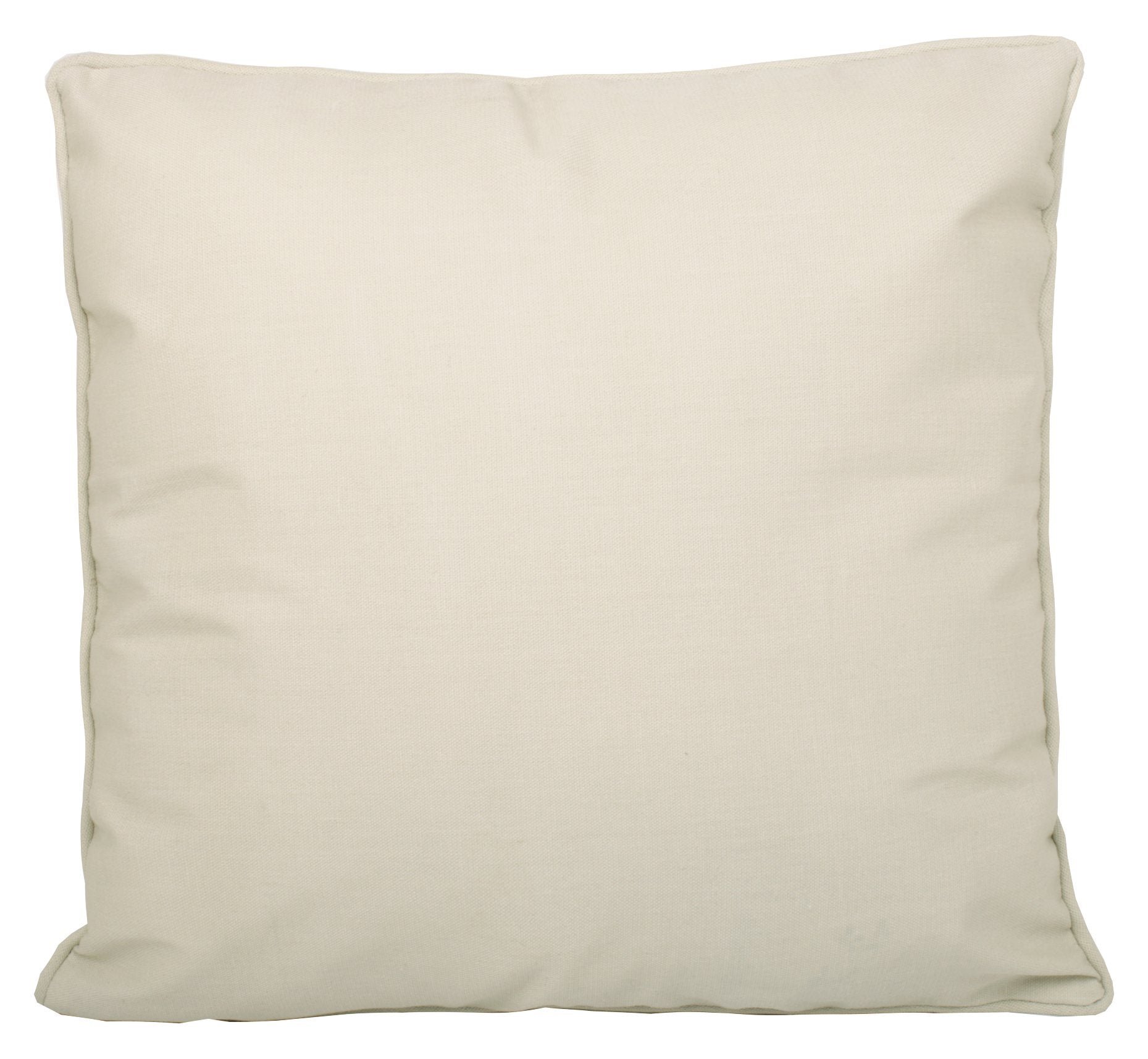 Premium Fusion Plain Outdoor Cushion Cover - Waterproof & UV Resistant - Natural Beige - Perfect for Patio Furniture, Garden Chairs & Poolside Loungers